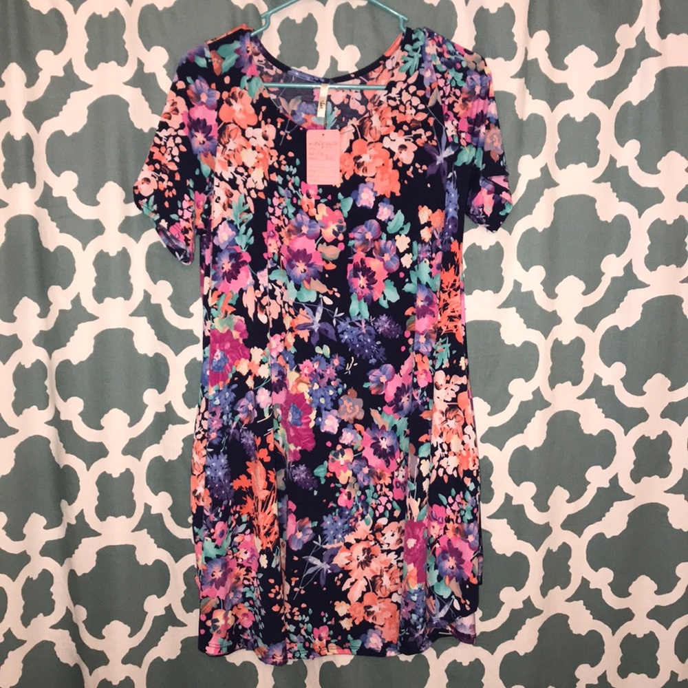 Beautiful print boutique dress.